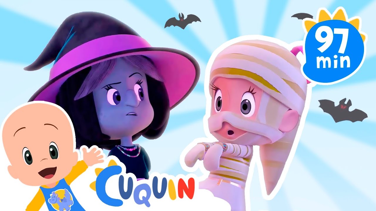 Especial de Halloween con Cuquín y más vídeos 🎃 Caricaturas y dibujos animados para bebés