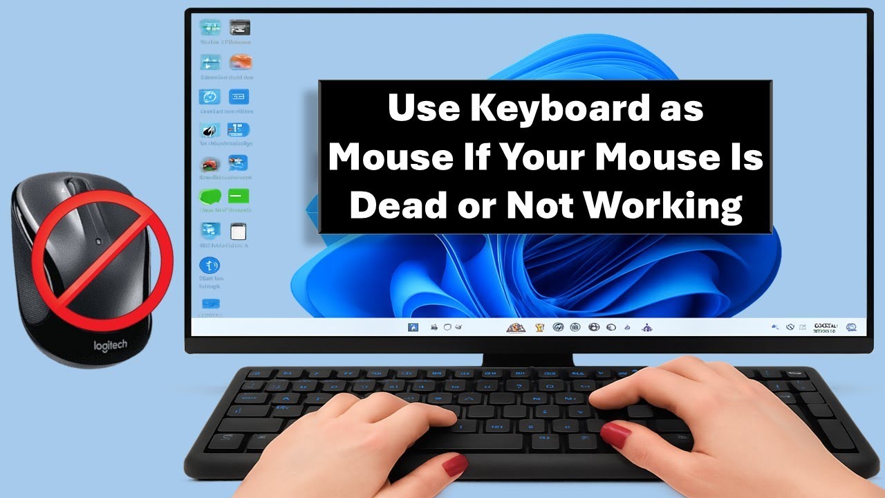 Use Keyboard as Mouse If Your Mouse Is Dead or Not Working