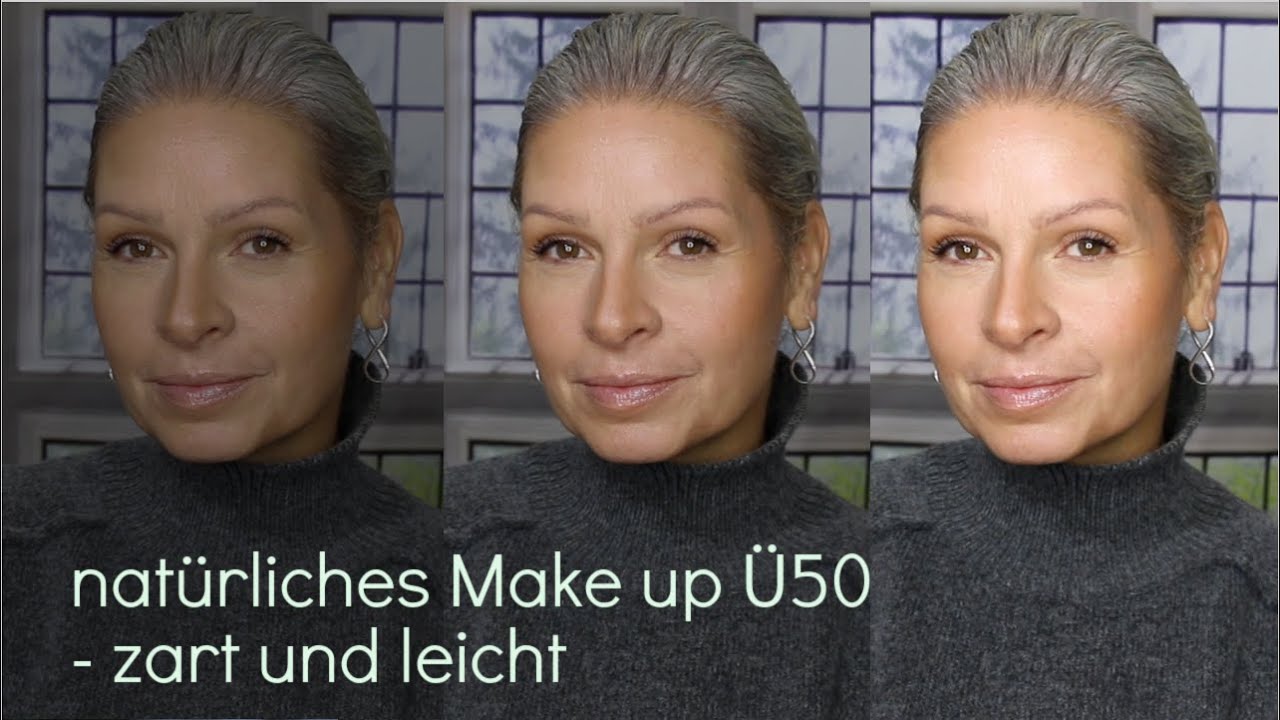 sehr natürliches leichtes Make up Ü50 I Mamacobeauty