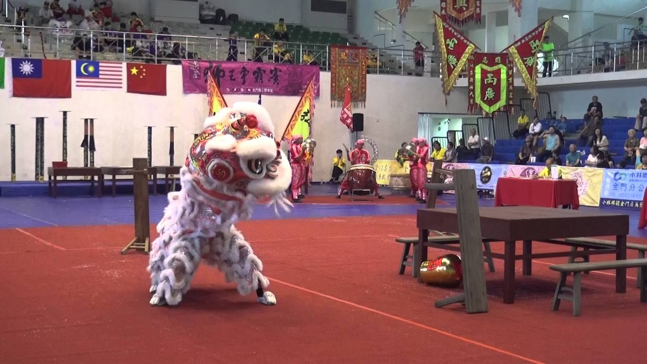 2016金門迎城隍獅王爭霸賽 傳統南獅 高雄兩廣龍獅戰鼓團