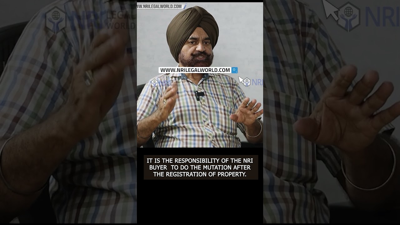 Why mutation of land is important. Tips for NRIs! #nrilegalworld