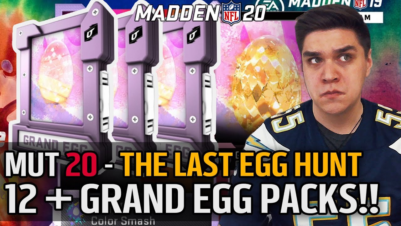 The Last Egg Hunt - 12+ Grand Eggs! | Madden 20 Ultimate Team