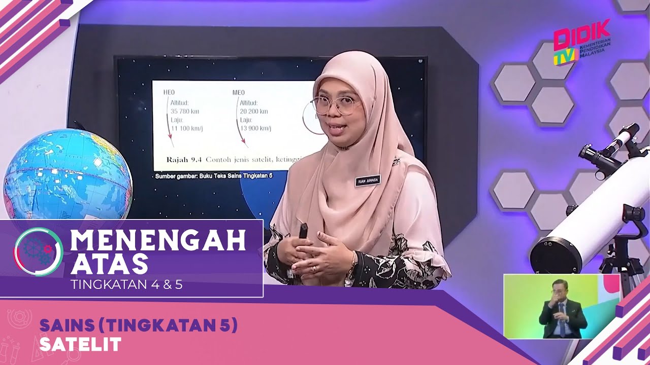 Menengah Atas (2022) | Sains (Tingkatan 5): Satelit