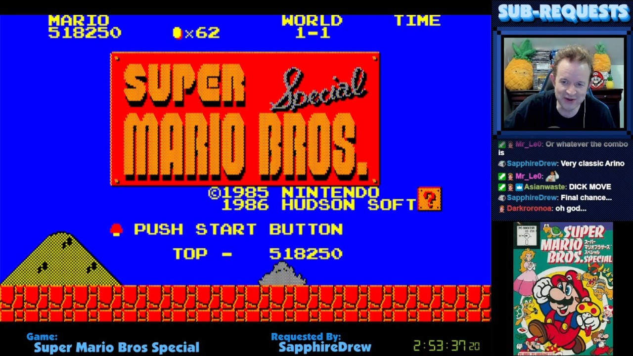 Sub-Requests: Super Mario Bros. Special, Part 1