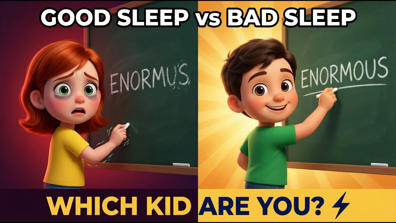 My Brain Stopped Working At School 😱 | Good Sleep vs Bad Sleep | Bedtime Routine for Kids