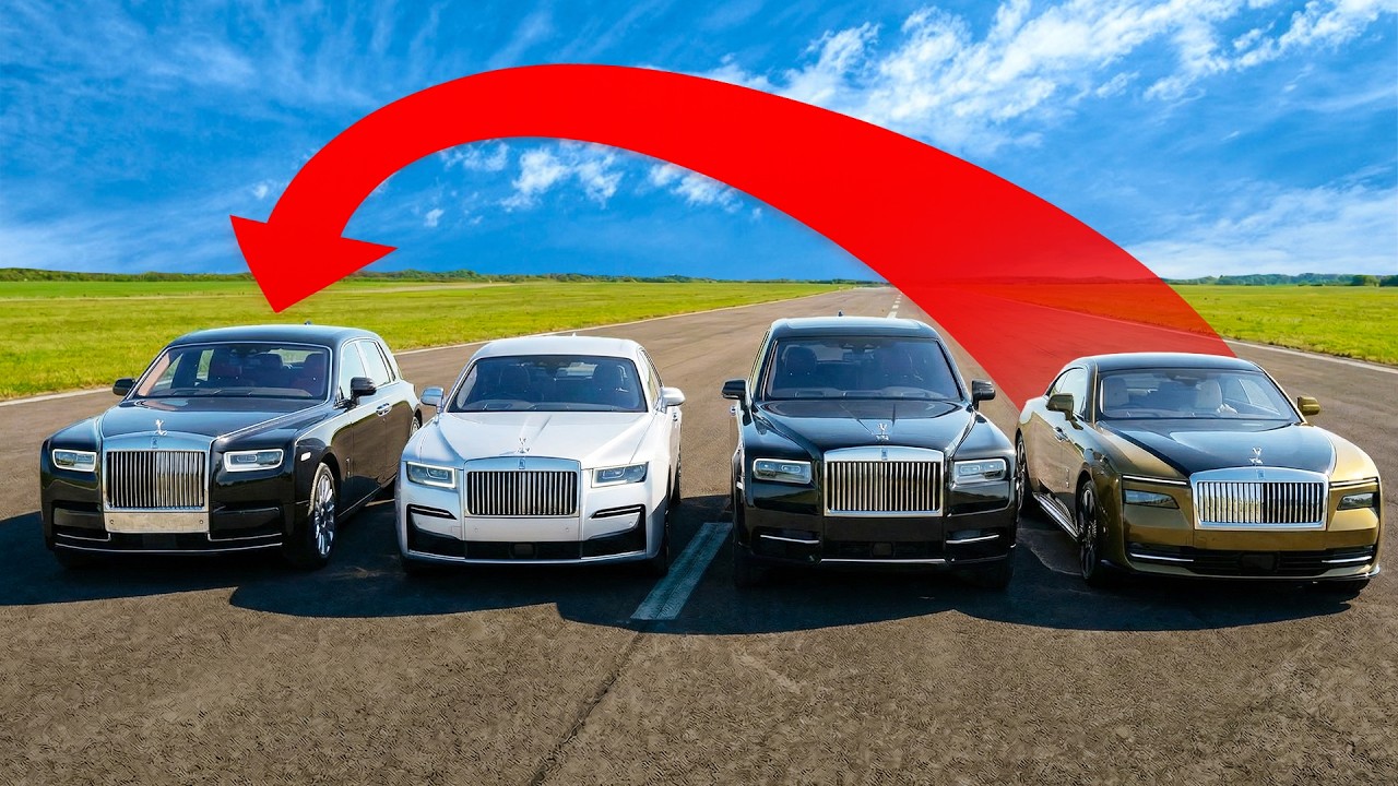 Toate Modelele Rolls Royce Explicate in 7 minute