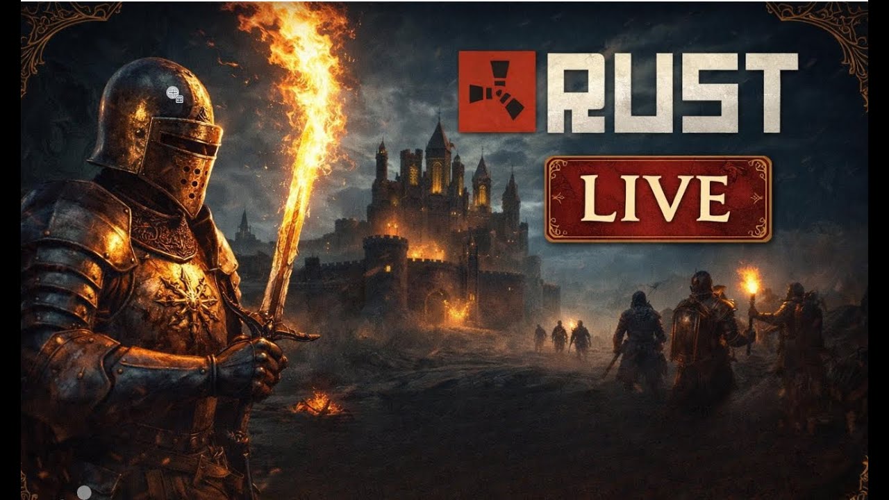 🔴Week End  Live Rust Gameplay #1