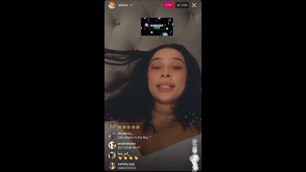 WINTER BLANCO ARGUE W/ PPL IN COMMENTS ON INSTAGRAM LIVE | "AT THIS POINT I'M READY TO PULL UP!!"