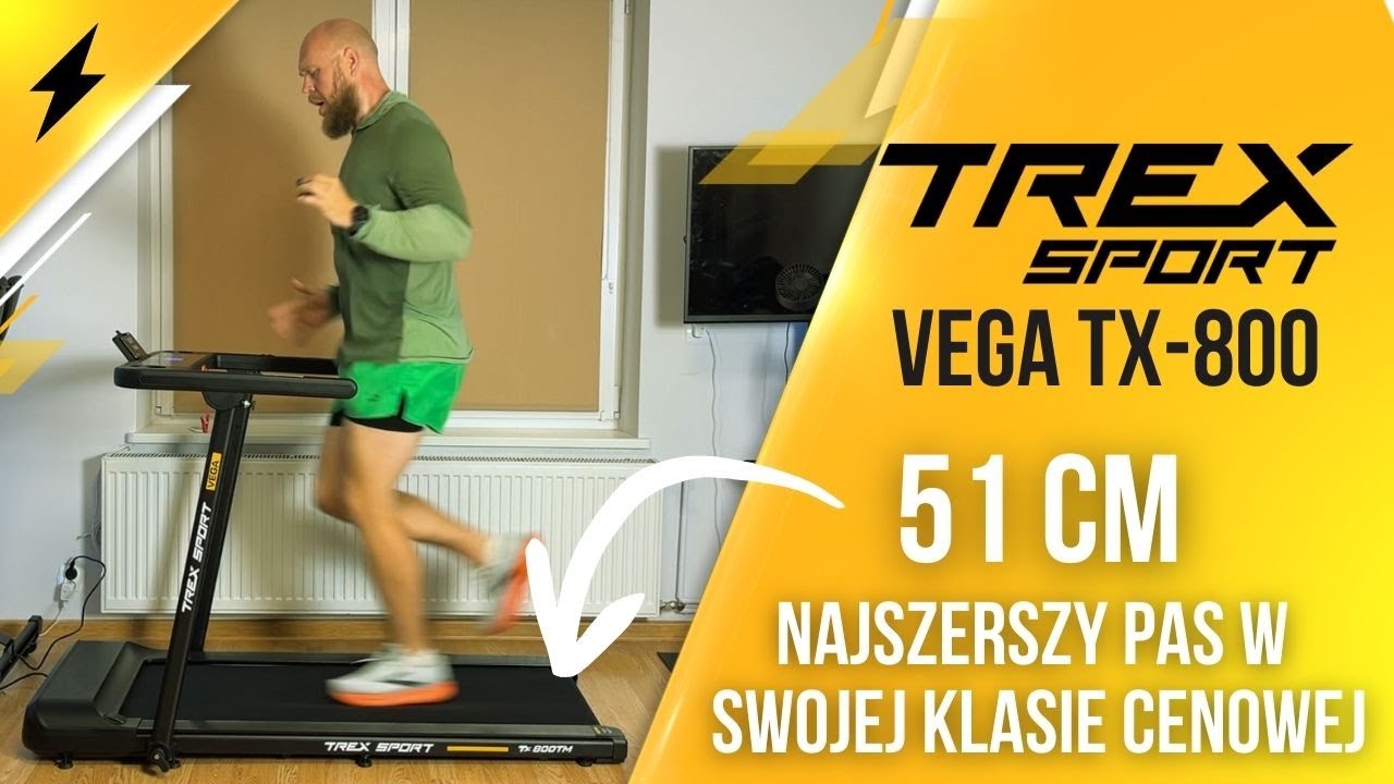 BIEŻNIA TREX SPORT VEGA - TANIO - BEZPIECZNIE - KOMFORTOWO