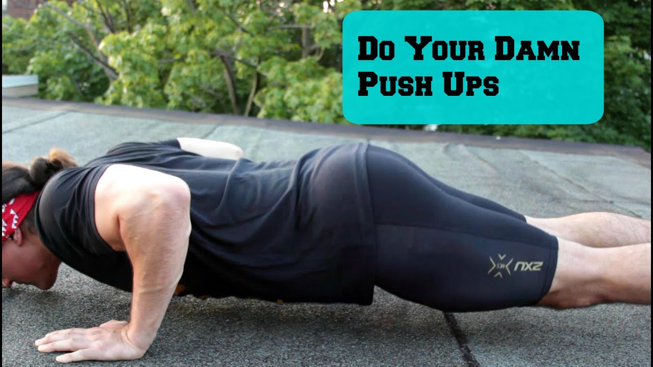 WHY EVERYONE SHOULD BE DOING PUSH UPS