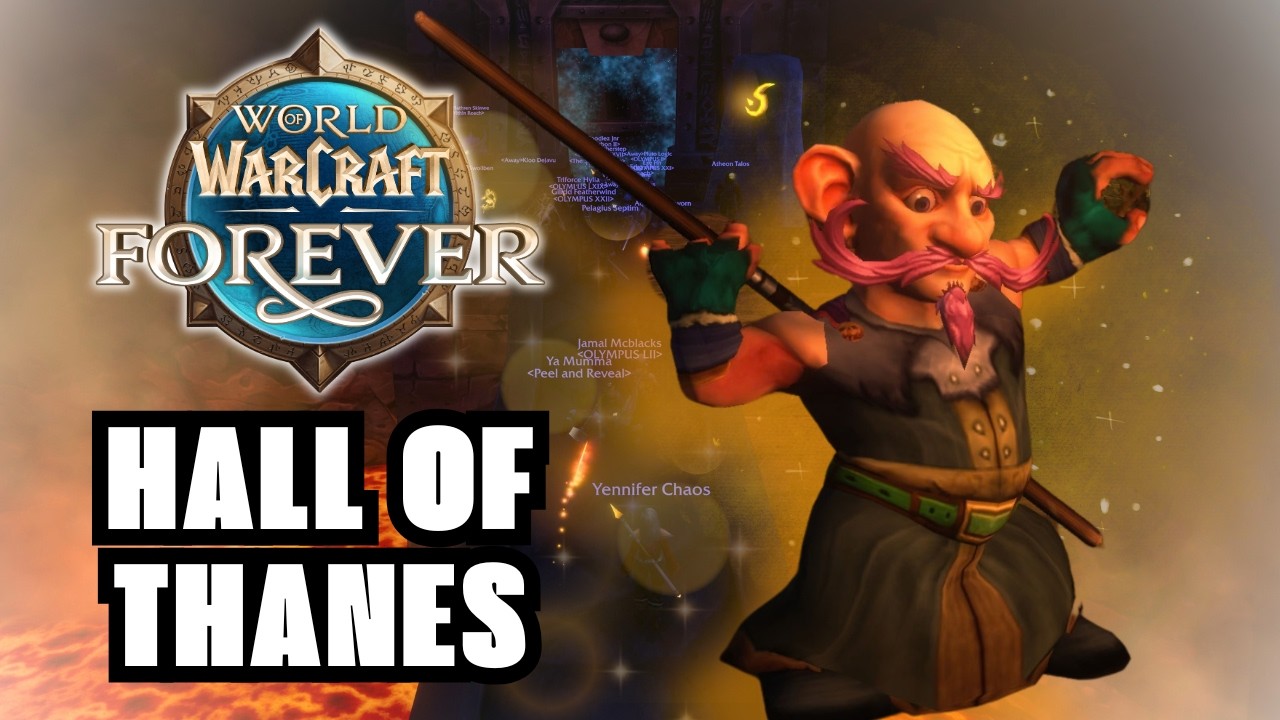 I Finally Played the New Dungeon in WoW Forever (Hall of Thanes)