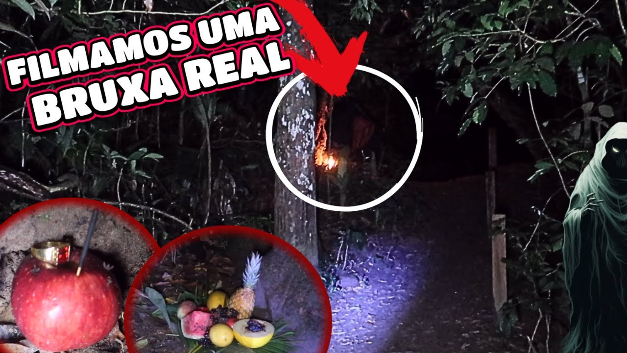 UMA BRUXA NOS SURPREENDEU NA FLORESTA - DESVENDANDO LENDAS -