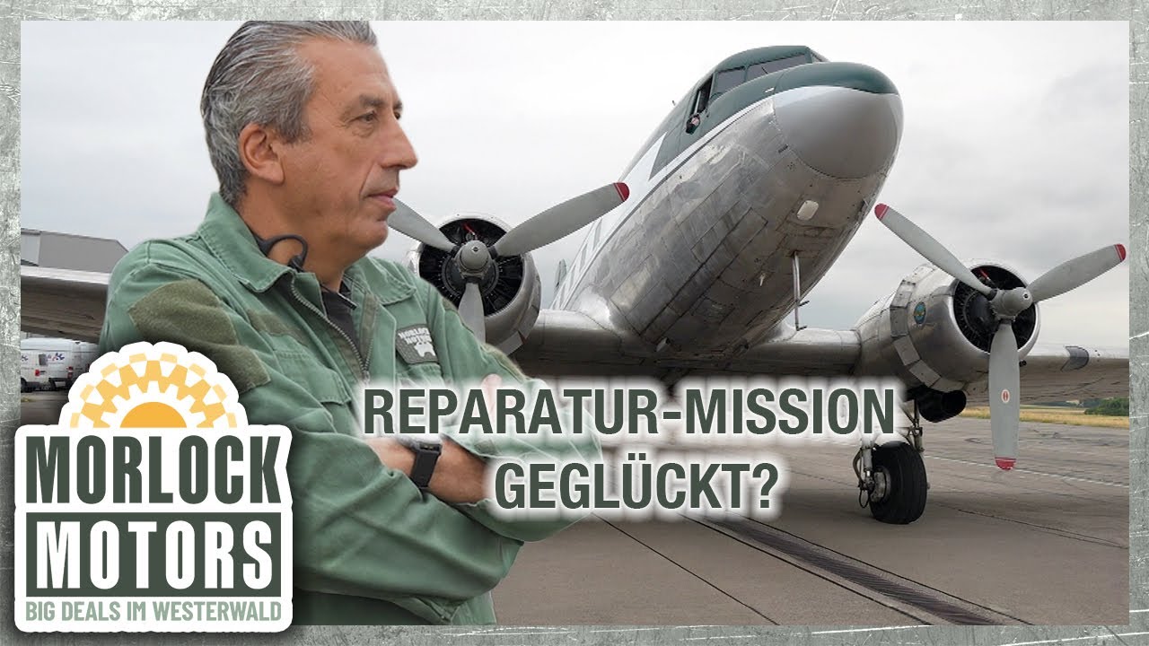 Himmelfahrtskommando DC-3? Gibt PRÜFER Klaus das OK zum Abflug? | Morlock Motors