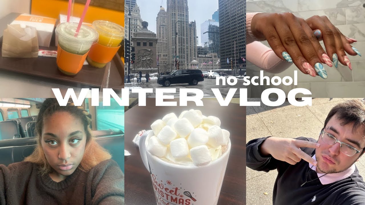 Winter Vlog ❄️❄️☃️| shopping, library, dates