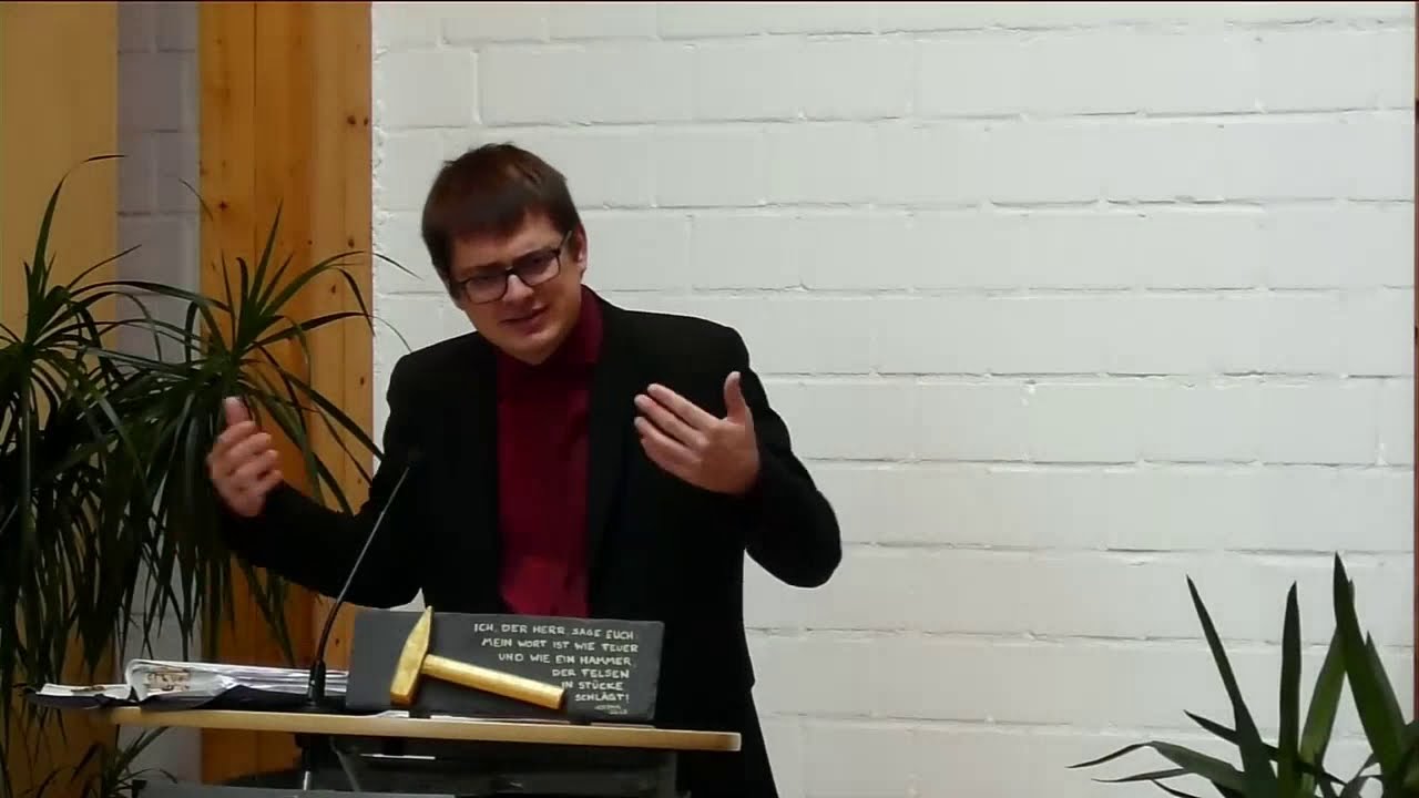 GOTTES WORT: worauf Christen gegründet sind (Predigt zu 1Thess 1,1-10) | Pastor Wolfram Wobig