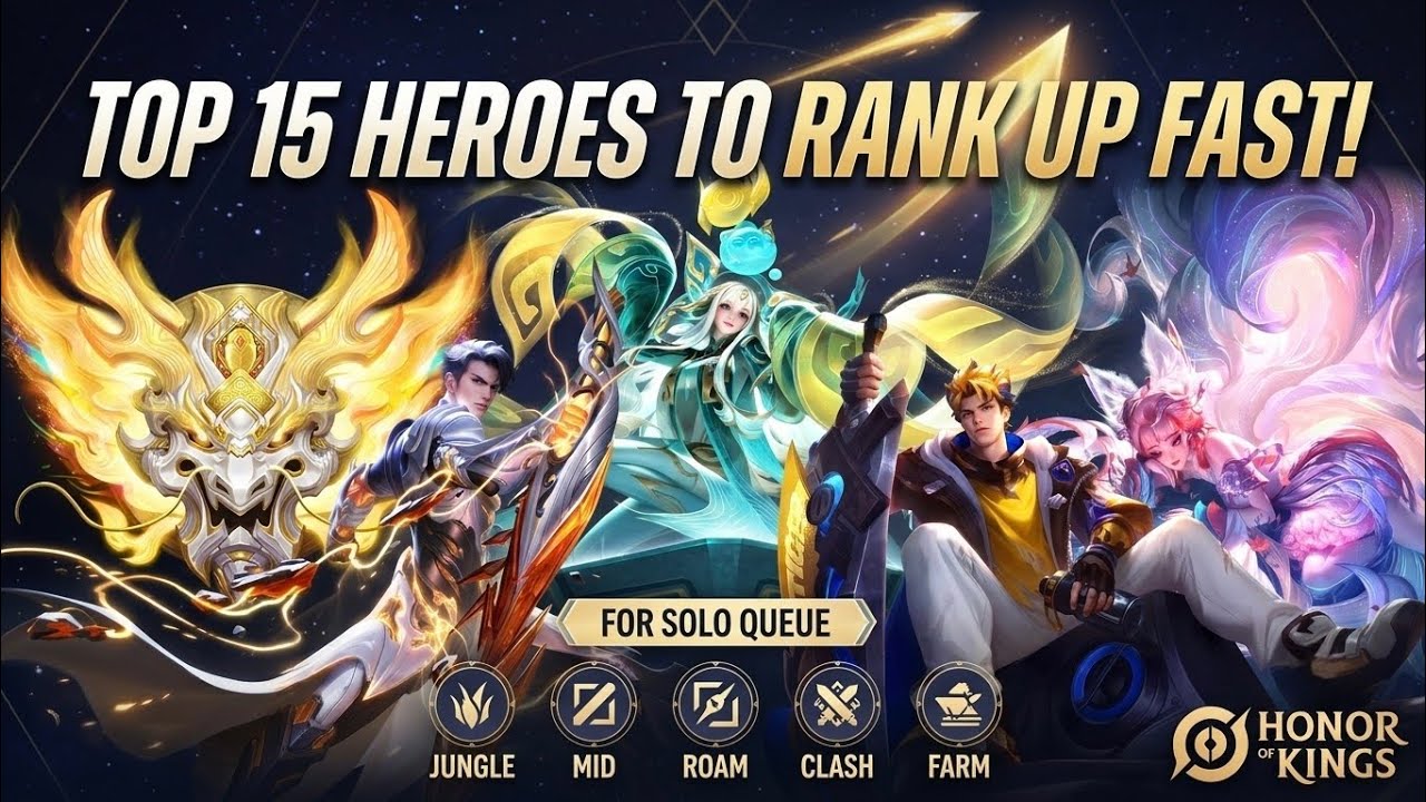 Solo Queue Hell? 15 Best Heroes to Carry Your Team & Rank Up FAST!