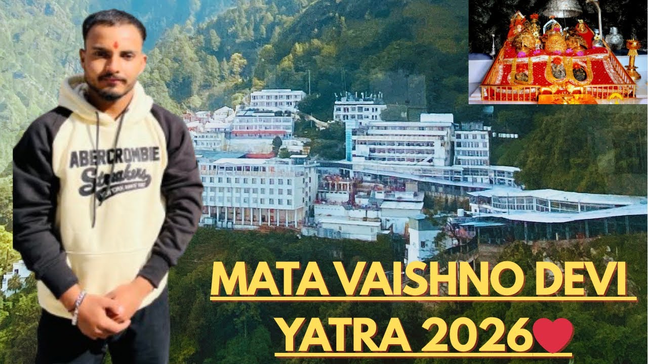 Shri Mata Vaishno Devi Yatra 2026 🙏 | Puri Yatra Ka Complete Vlog | jay Mata di ❤️🙏..