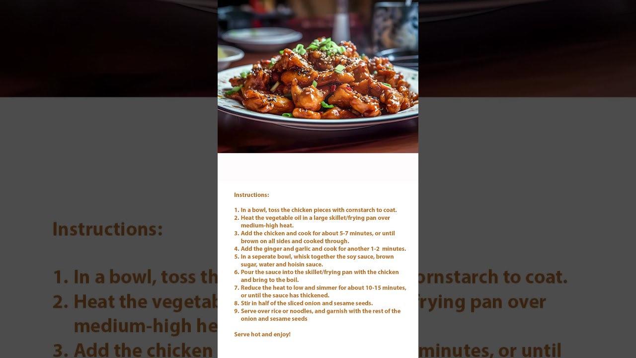 Mongolian Chicken