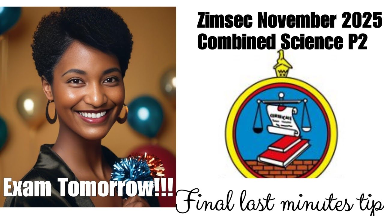 Final exam tips for N2025 Combined Science Paper 2
