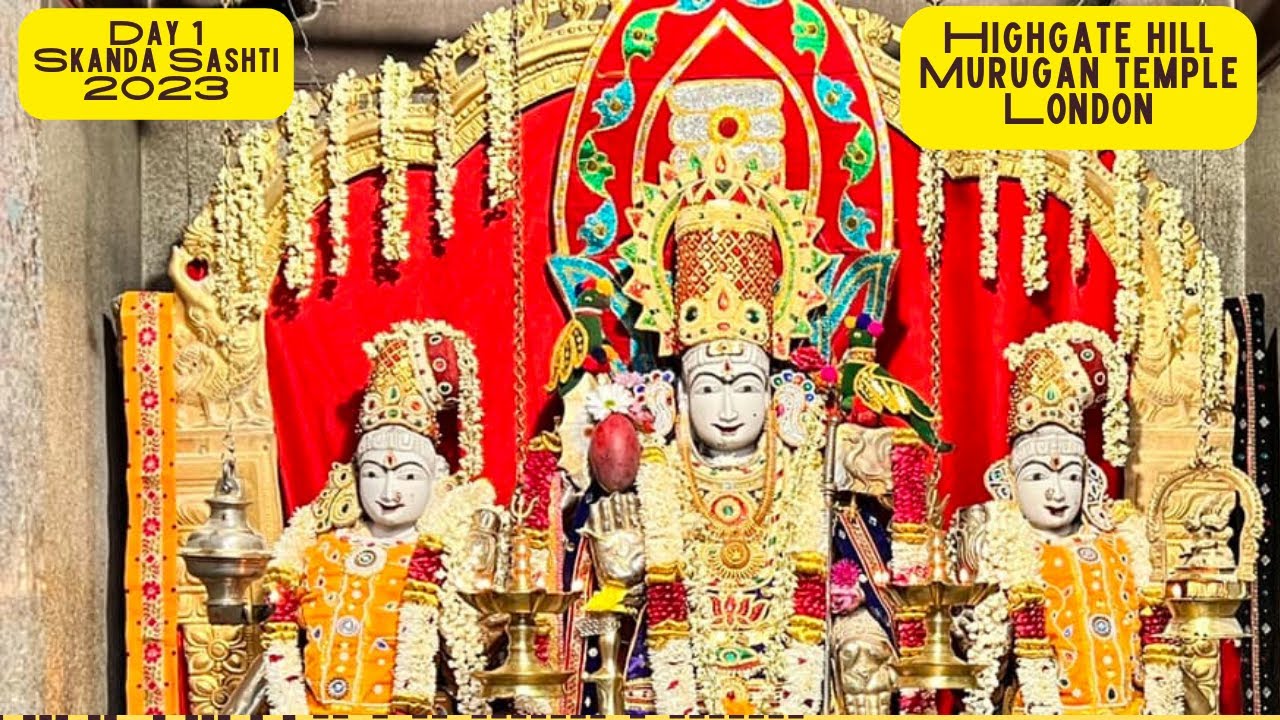 Day 1| Kanda Shashti 2023|Highgate Hill Murugan Temple