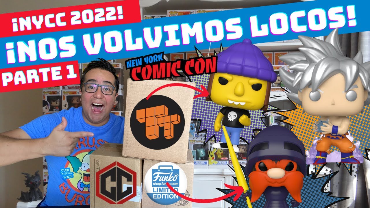 ¡NYCC 2022 UNBOXING! Review Toy Tokyo Jimbo Jones, Chalice Goku (Ultra Instinct) y Sam Bigotes