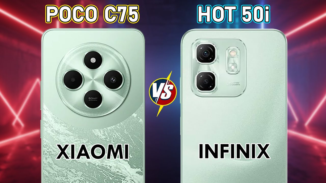 Xiaomi Poco C75 vs Infinix Hot 50i