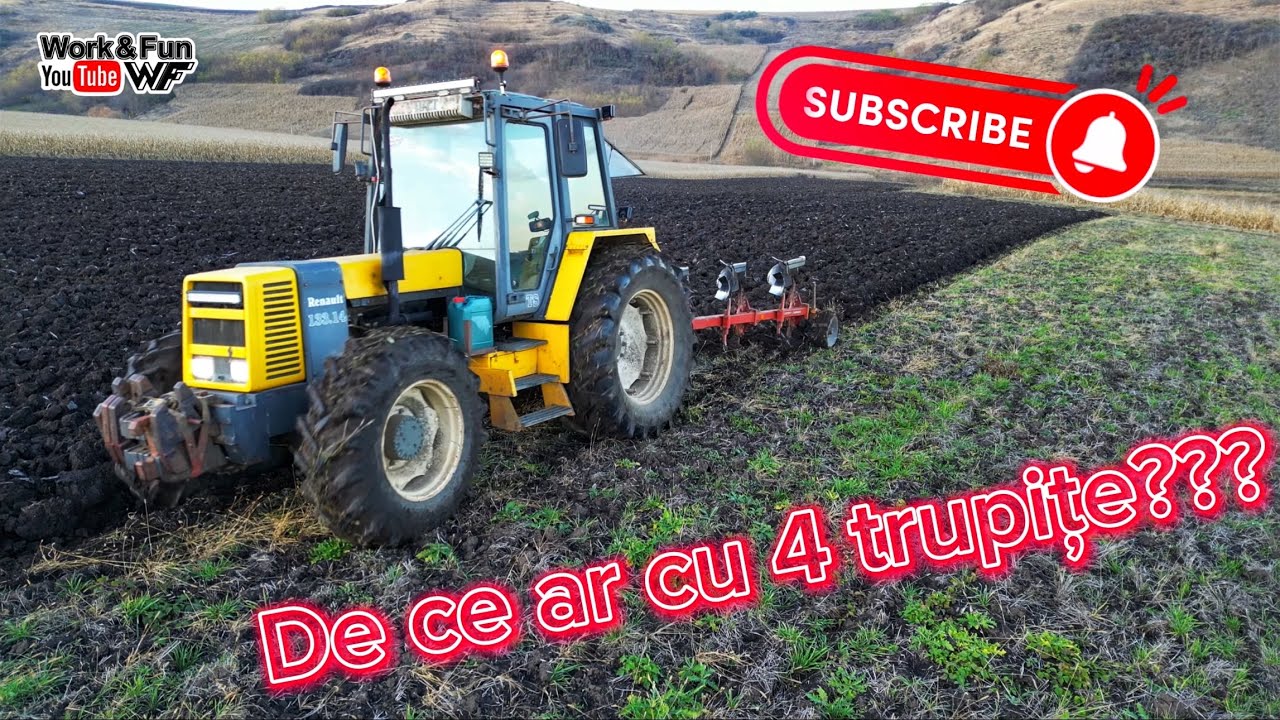 O zi la arat…🚜 mai facem câteva hectare 😎 #agriculture ep.90