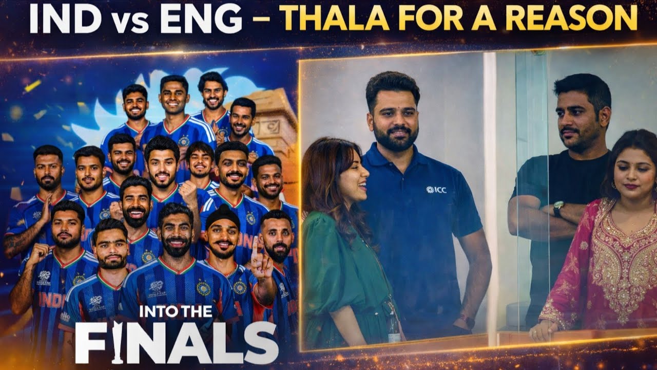 THALA For A Reason ! Fans Hail Ms Dhoni Presence As India Beat England By 7 Runs 