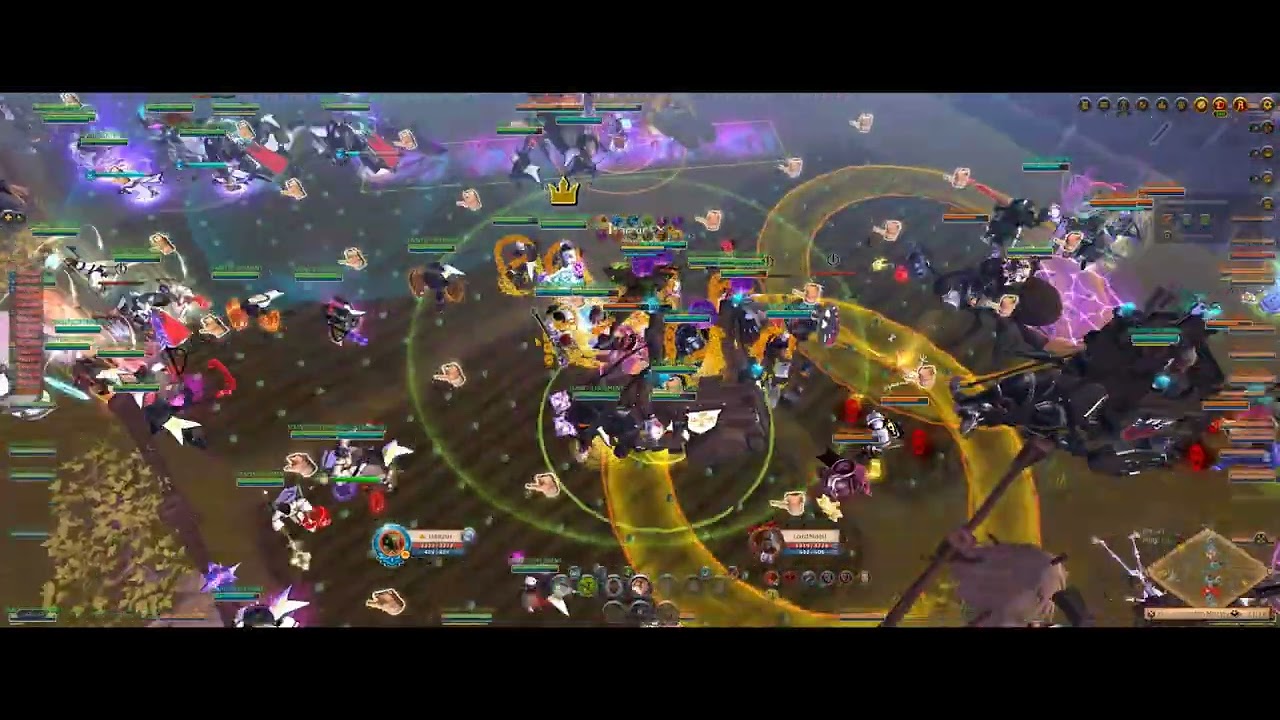 Albion Online - ZvZ - Statement vs CG vs EQMS