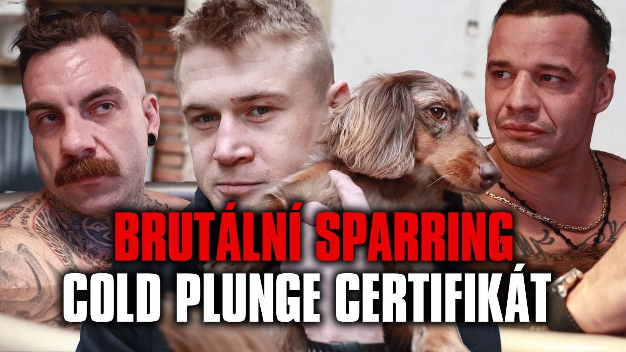 TVRDÉ SPARINGY ! ICE BATH CHALLANGE ? Kdo vydrží nejdéle ? feat. Pepa Hála a Luky