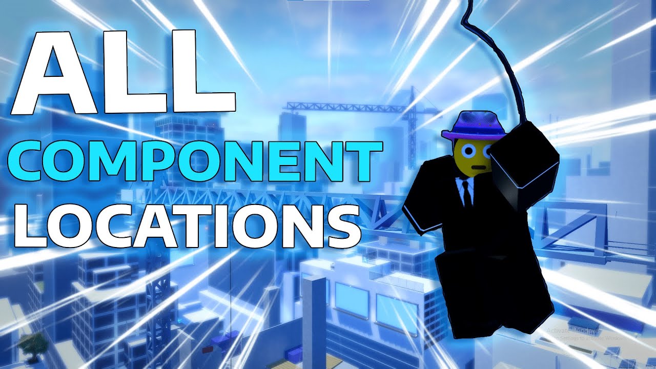 All Grappler Component Locations  | PARKOUR REBORN