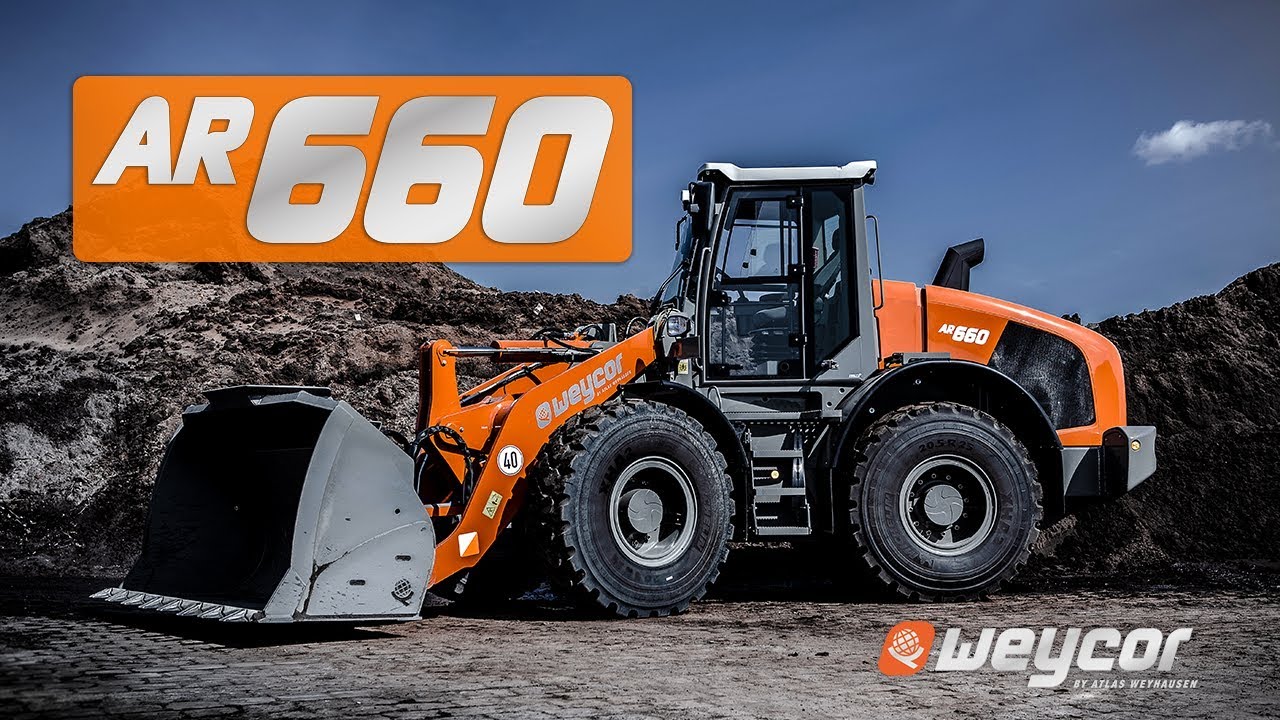 Radlader | wheel loader weycor AR660 | Imagefilm by ATLAS Weyhausen GmbH
