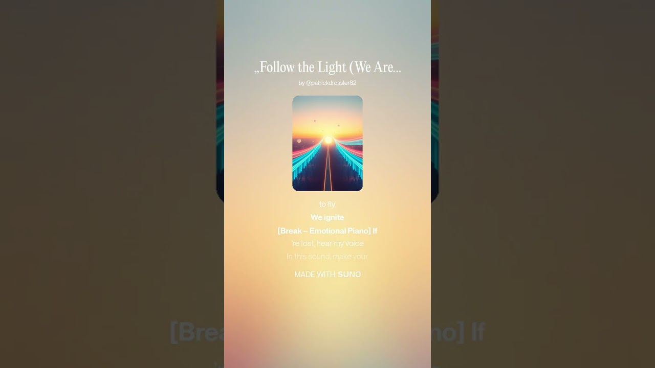 „Follow the Light We Are One”