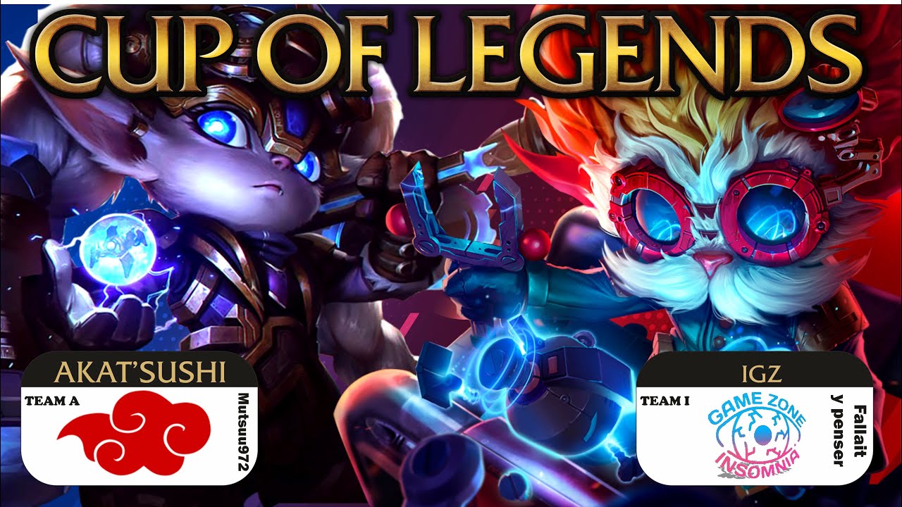 LEAGUE OF LEGENDS CUP: Akatsushi VS IGZ