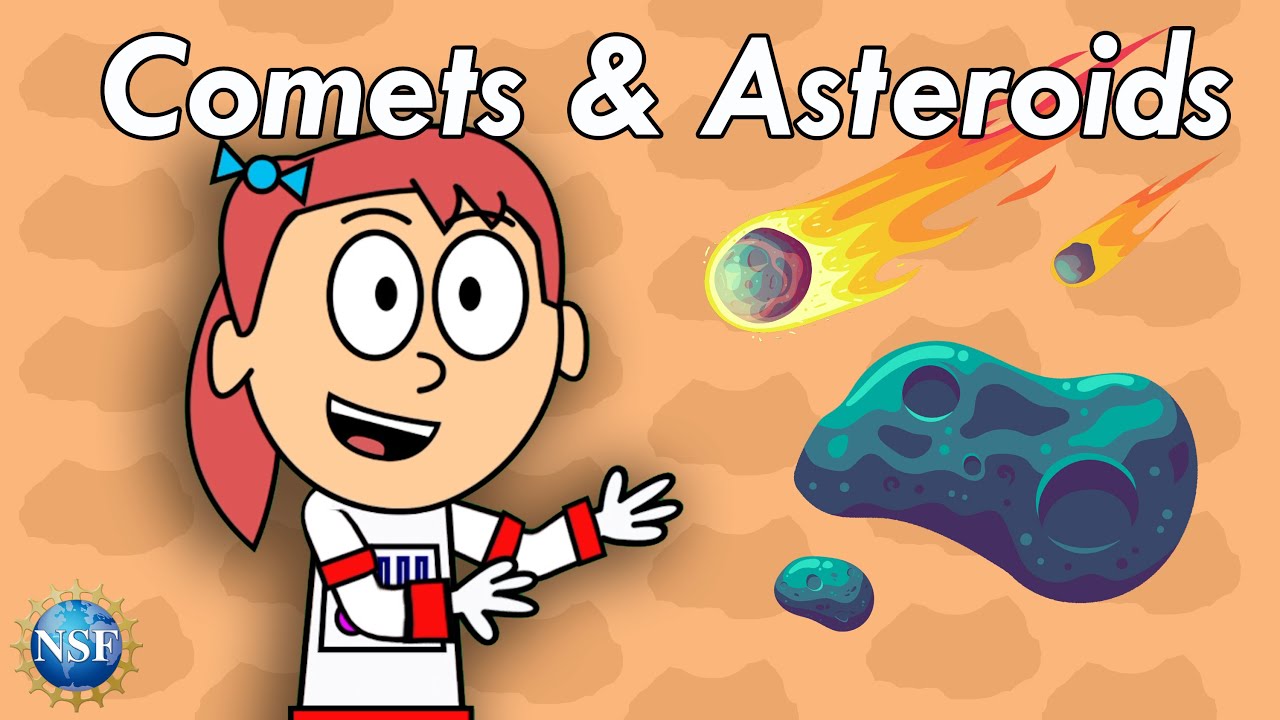 What are Comets & Asteroids? Science For Kids