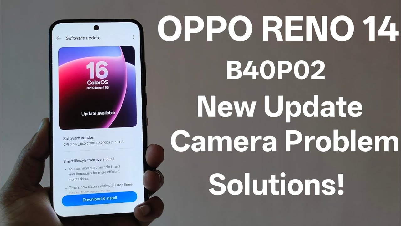 Oppo Reno 14 March Update 😱 Camera Problem Fix | Don&rsquo;t Update Before Watching! 🚫📸