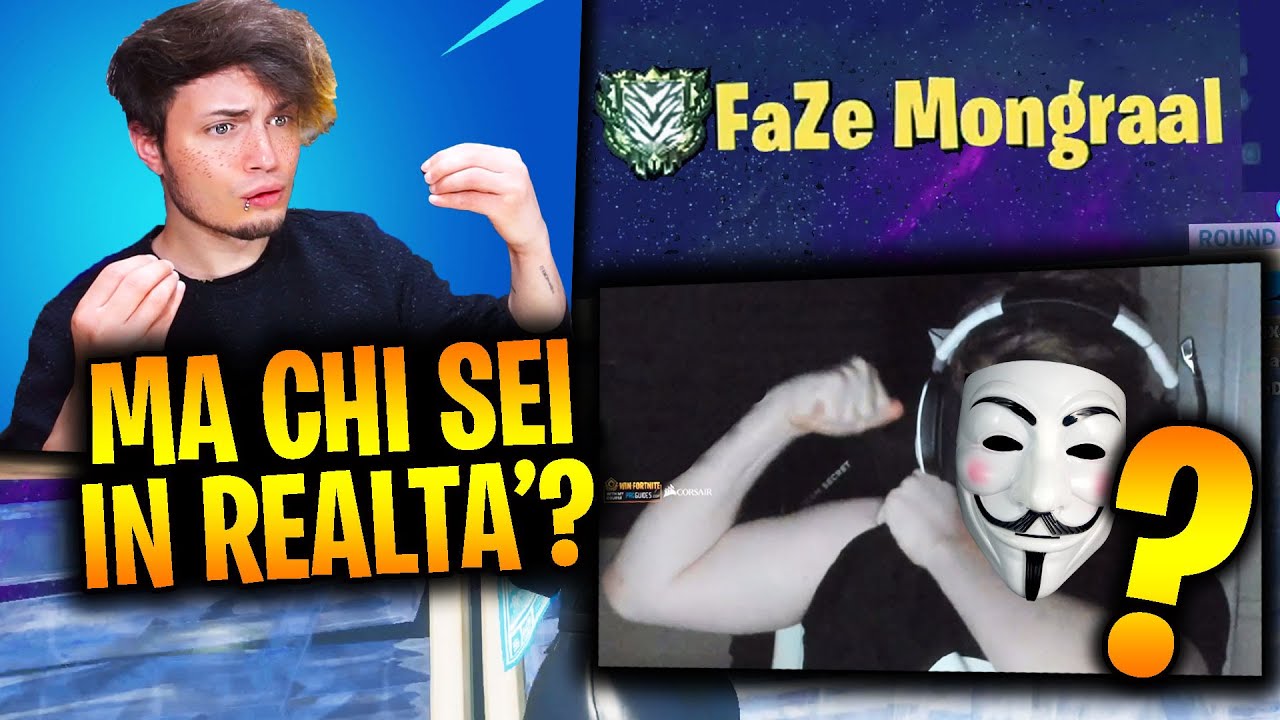 FAZE MONGRAAL FINALMENTE ATTIVA la WEBCAM e! NON CI CREDO! CHI È?