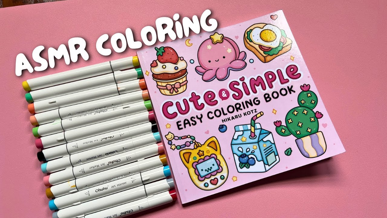 COLORING ASMR 🙂‍↔️ | TikTok Compilation #5