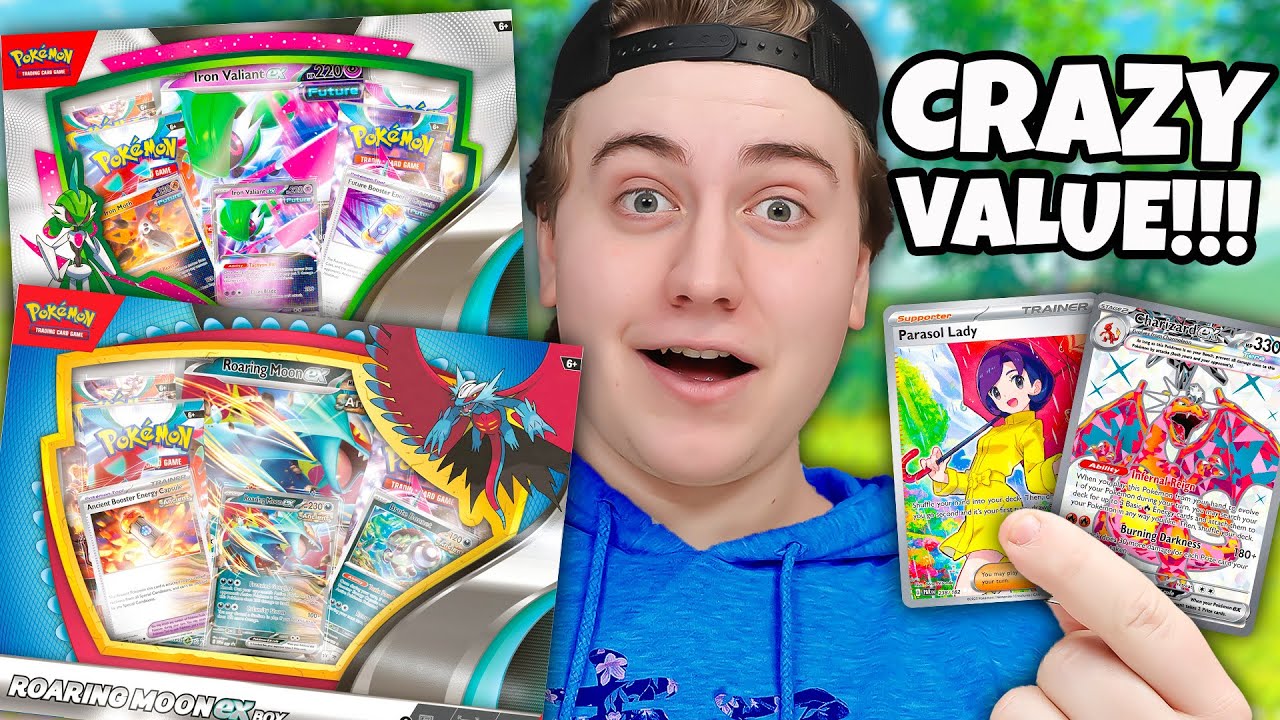 Watch This Before You Buy the NEW Roaring Moon and Iron Valiant EX Collection Boxes!!!