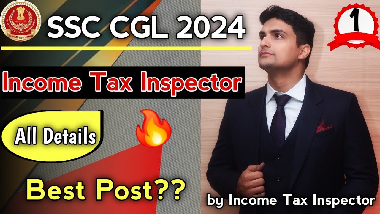 Income Tax Inspector - Salary| Promotion| Job profile| Power |Best Post  of SSC CGL |  Weeshal Singh