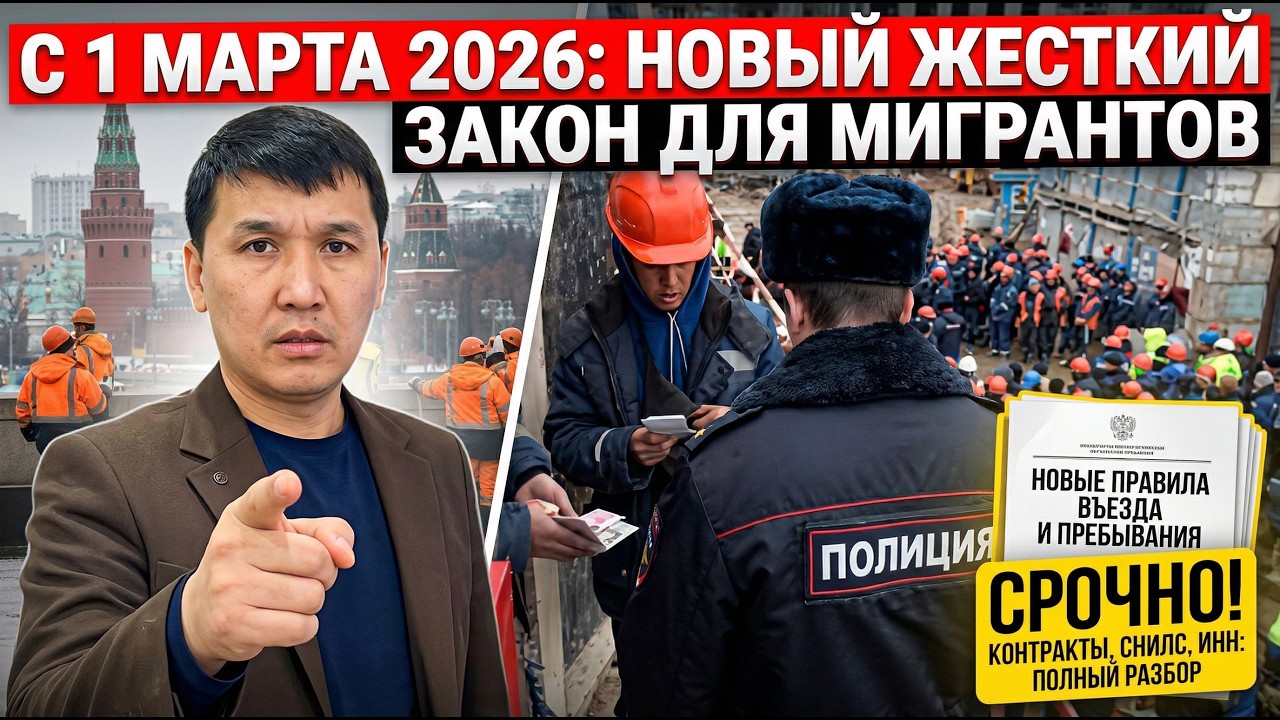 1 - МАРТТАН БАШТАП КҮЧҮНӨ КИРДИ | ЗАКОН 2026 | VPN запрещен