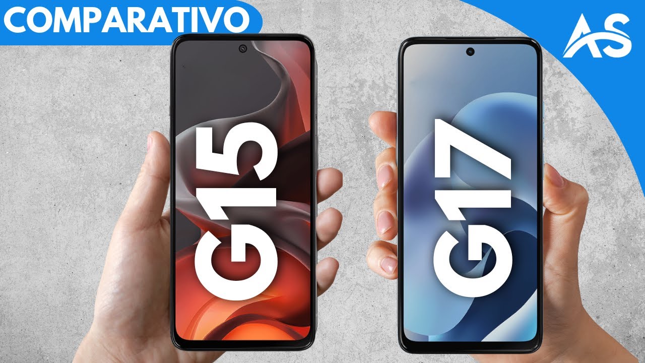Moto G15 VS Moto G17 - Comparativo