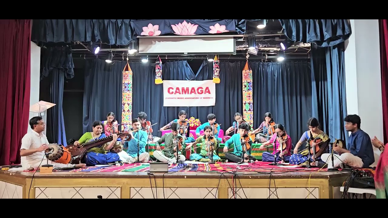 Lalgudi Jayaraman's Revati Thillana| Carnatic Strings Ensemble at CAMAGA Composers Day 2026