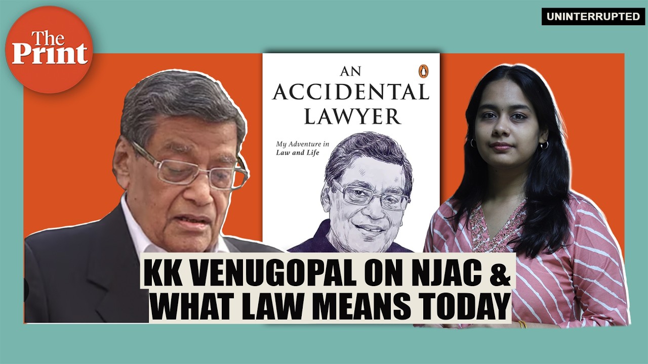 ‘An Accidental Lawyer’: Former A-G KK Venugopal on Collegium System & Advise For Young Lawyers