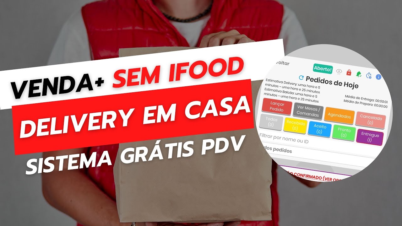 Sistema GR&Aacute;TIS Instadelivery | Integra&ccedil;&atilde;o com ifood