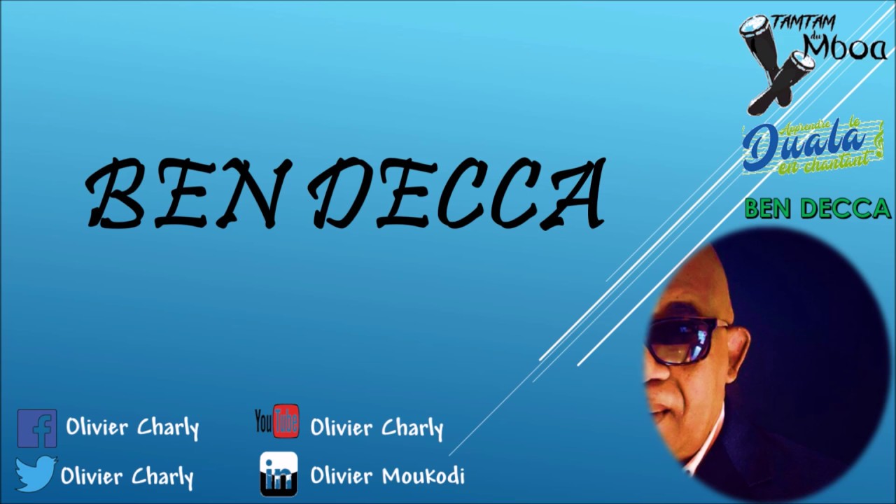 BEN DECCA - We nde wamènè mô (paroles et traduction)