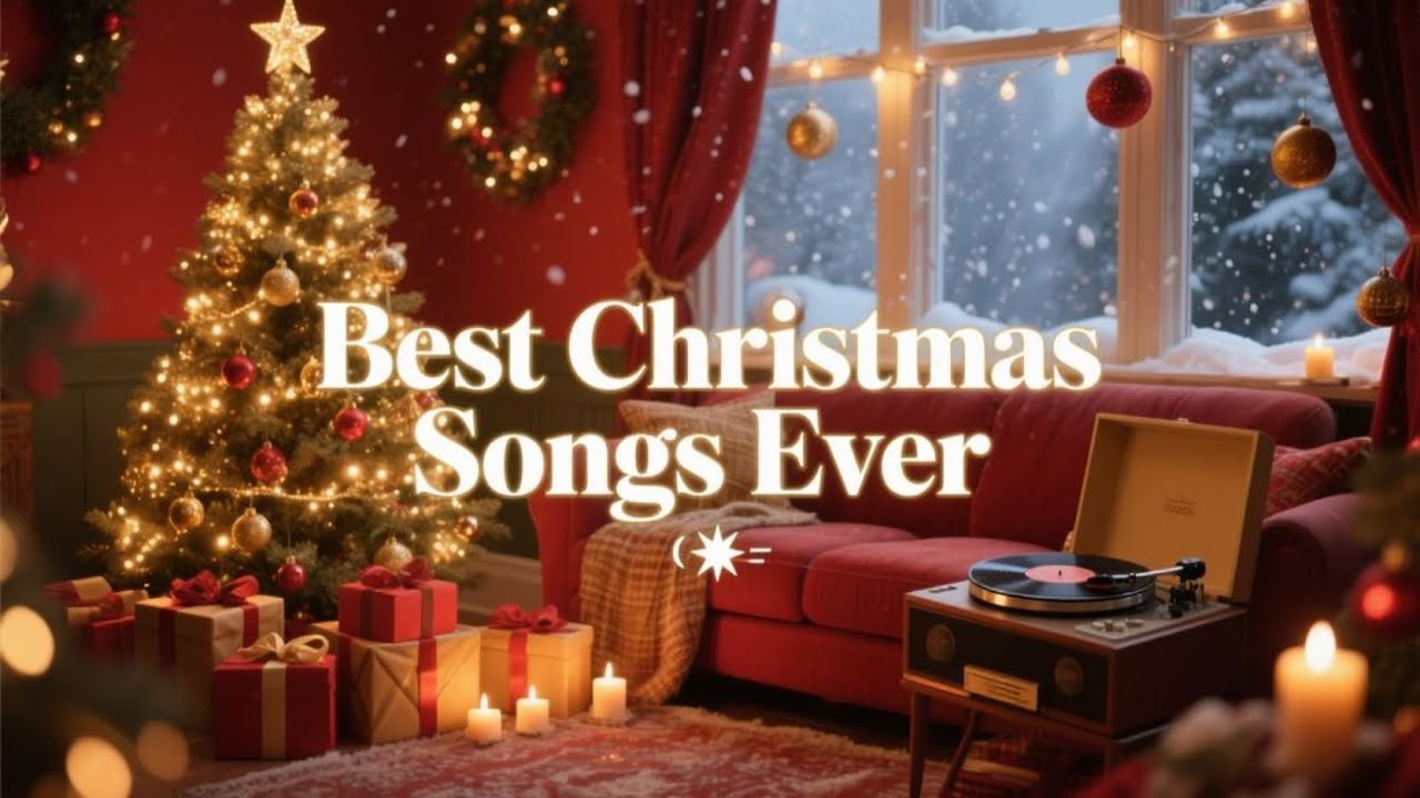 🎄 Best Christmas Songs of All Time – Cozy Holiday Music for Home, Cafe & Relaxing Nights 🎅✨