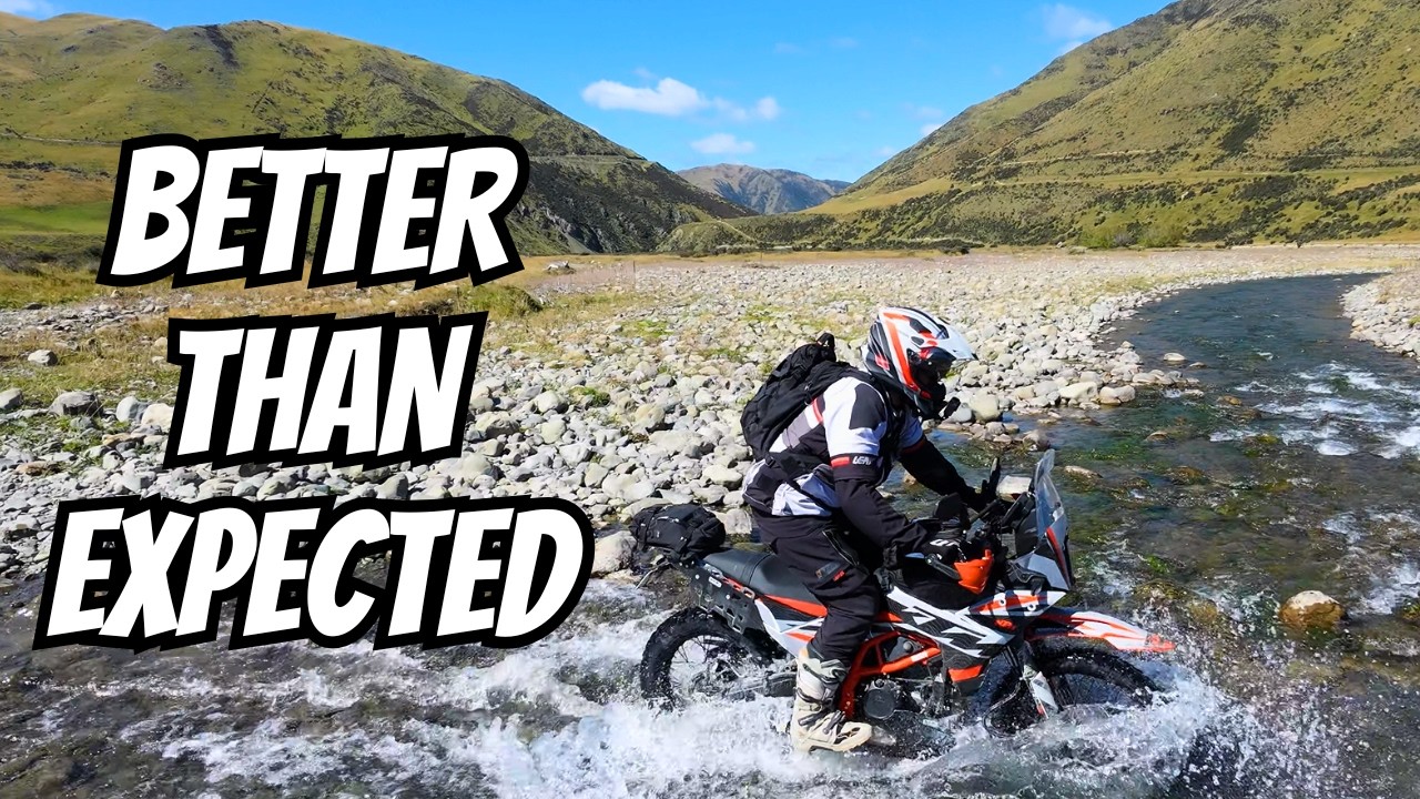 Долина реки Лиз, Новая Зеландия &ndash; Почему этот мотоцикл просто идеален (KTM 390 Adventure R)
