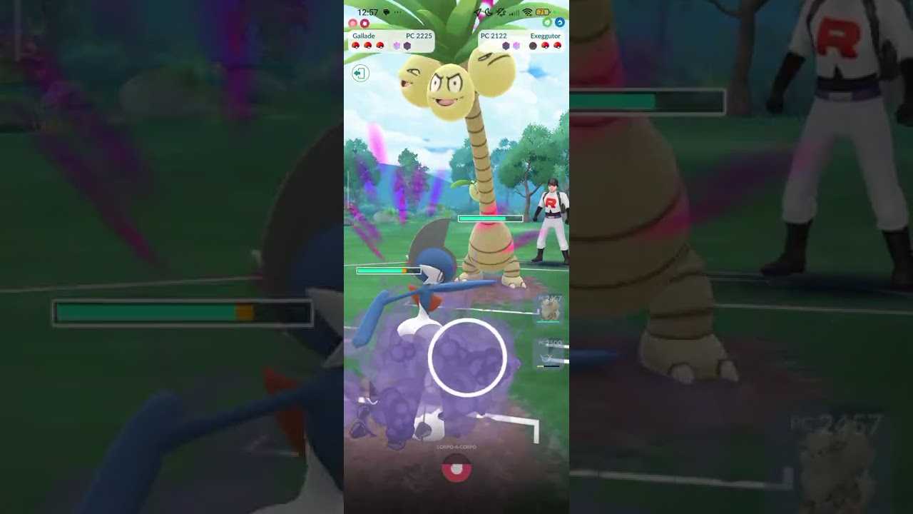 Batalhando no Pokémon GO