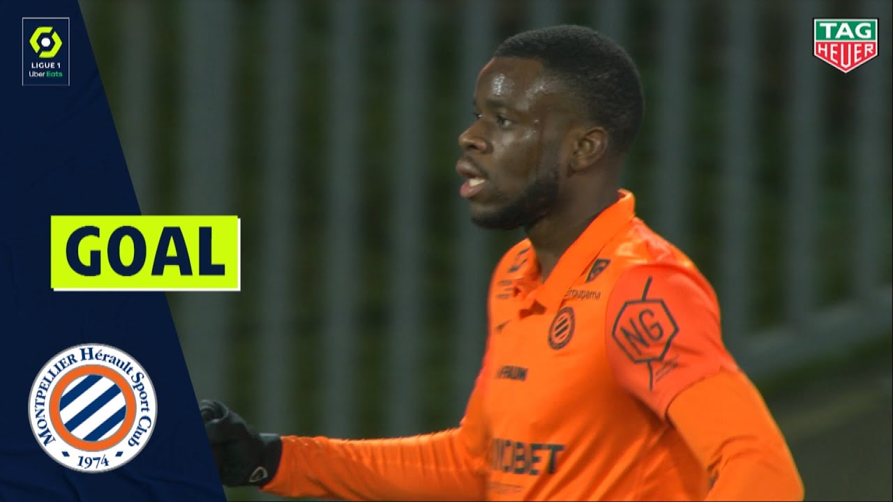 Goal Stephy Alvaro MAVIDIDI (16' - MHSC ) RC LENS - MONTPELLIER H&Eacute;RAULT SC (2-3) 20/21